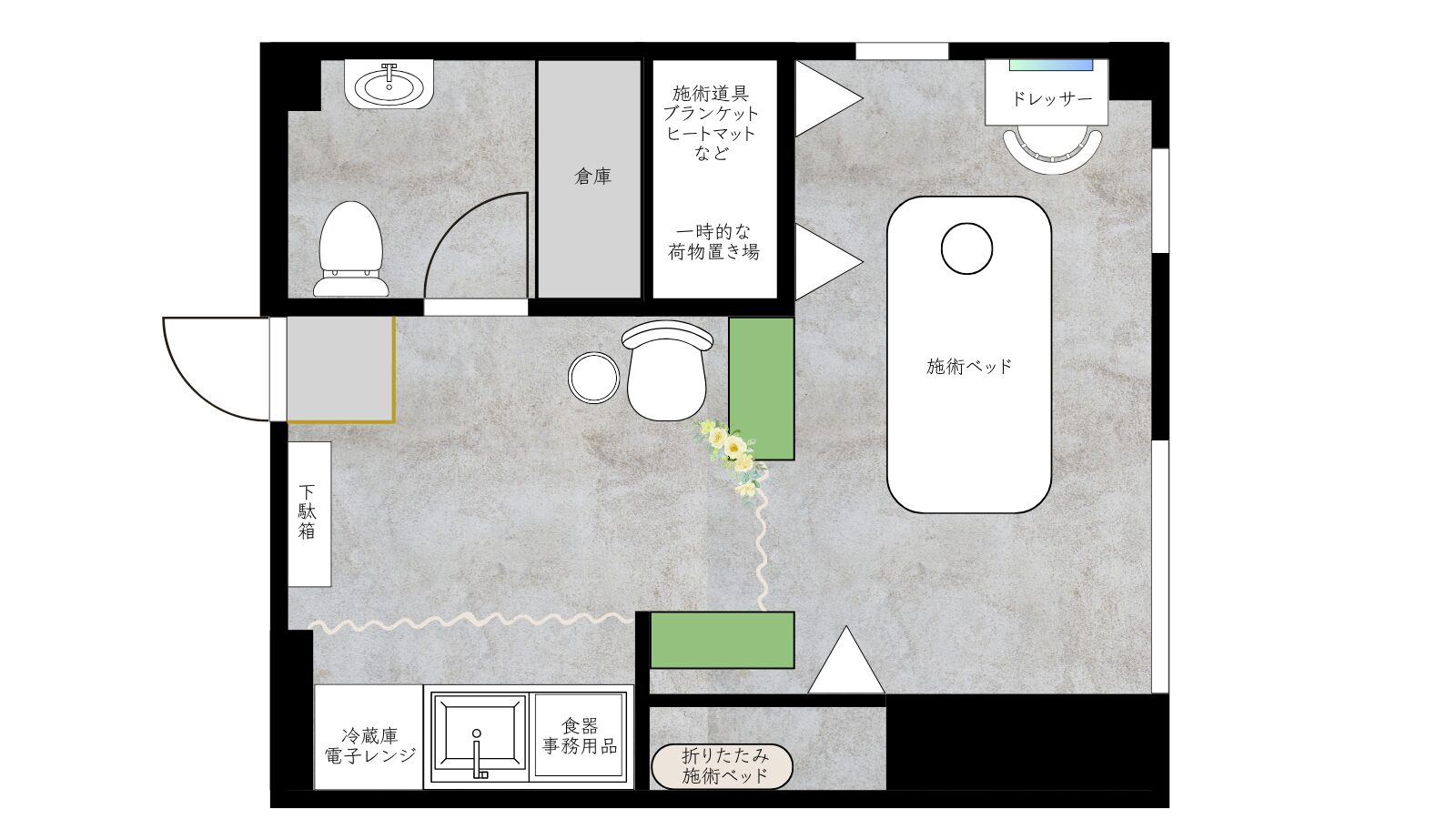 “大塚2号店｜間取り図"
